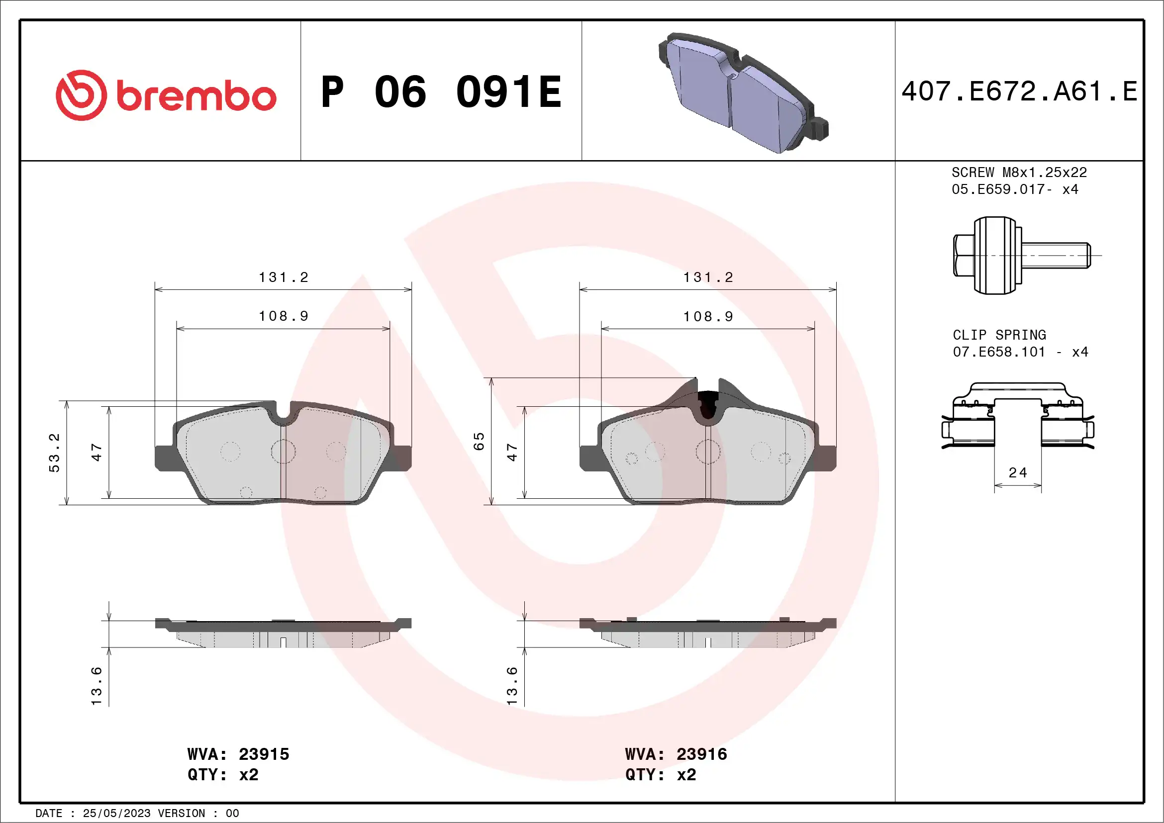 BREMBO P 06 091E