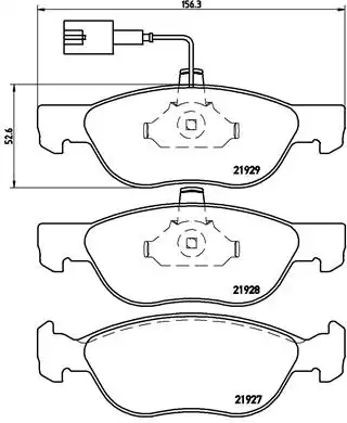 BREMBO P 23 070