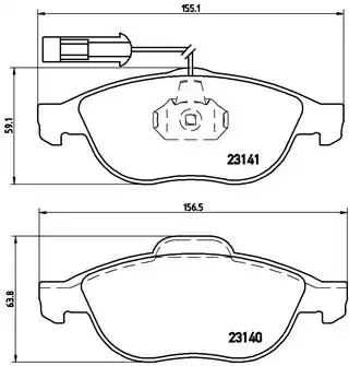 BREMBO P 23 075