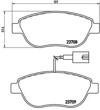 BREMBO P 23 087