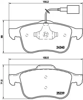 BREMBO P 23 132X