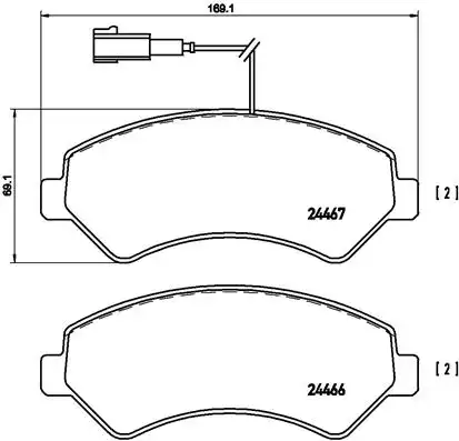 BREMBO P 23 136