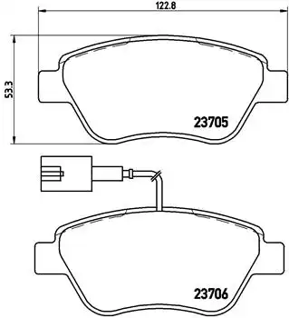 BREMBO P 23 141X