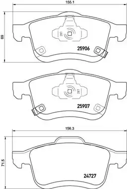 BREMBO P 23 155