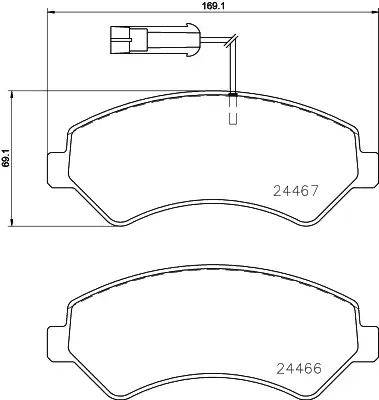 BREMBO P 23 161