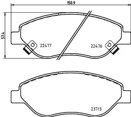 BREMBO P 23 178