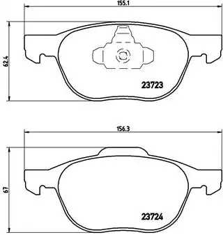 BREMBO P 24 061X