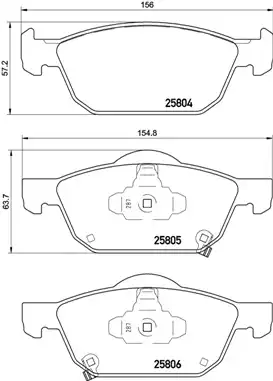 BREMBO P 28 076X