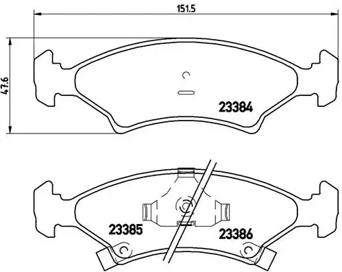 BREMBO P 30 009