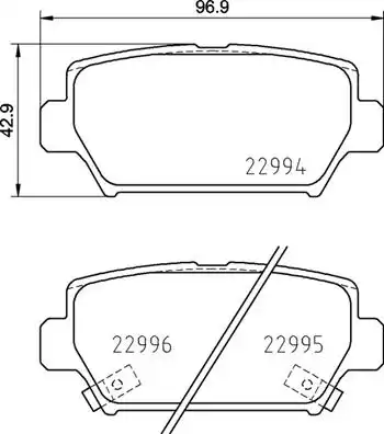 BREMBO P 54 062