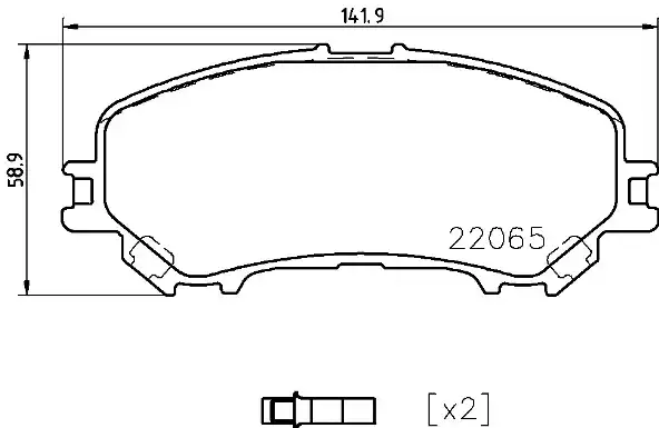 BREMBO P 56 099