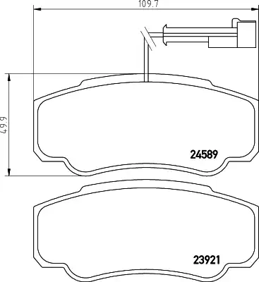 BREMBO P 56 122