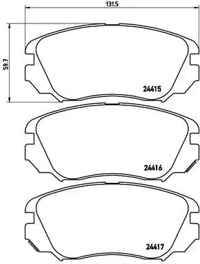 BREMBO P 59 054