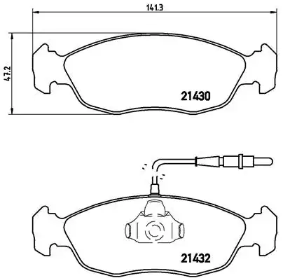 BREMBO P 61 054