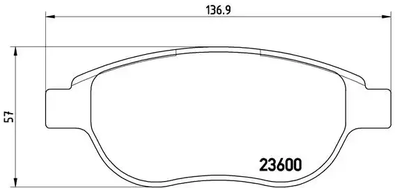 BREMBO P 61 068X