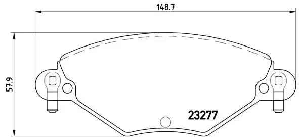 BREMBO P 61 071