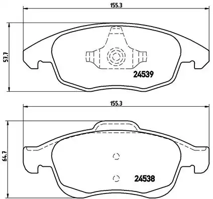BREMBO P 61 083