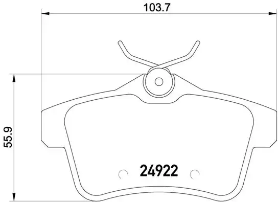 BREMBO P 61 114X