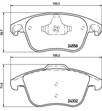 BREMBO P 61 117X