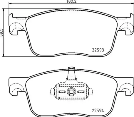 BREMBO P 61 134