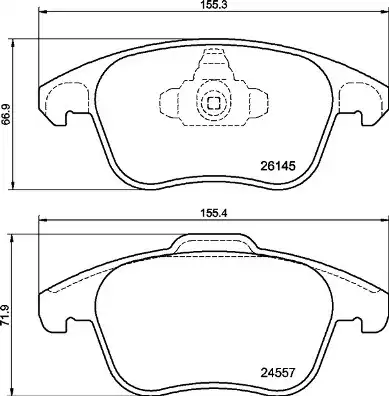 BREMBO P 61 136