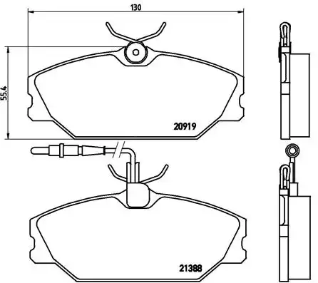 BREMBO P 68 014