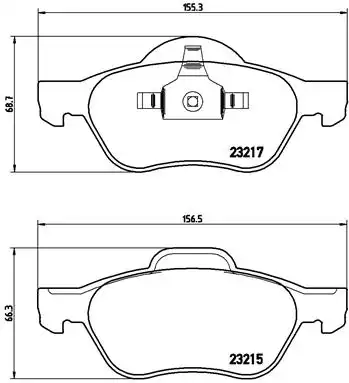 BREMBO P 68 048X