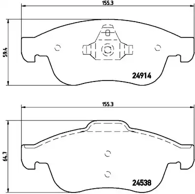 BREMBO P 68 050X