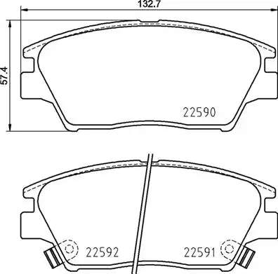 BREMBO P 77 001