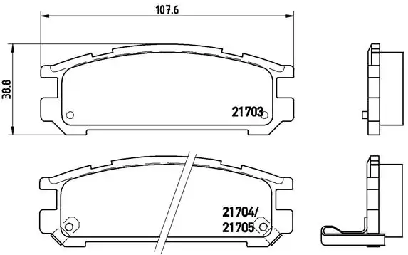 BREMBO P 78 005
