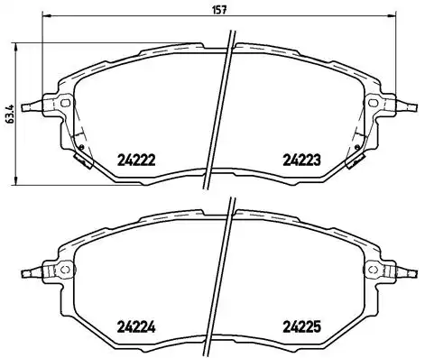BREMBO P 78 017X