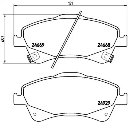 BREMBO P 83 109X