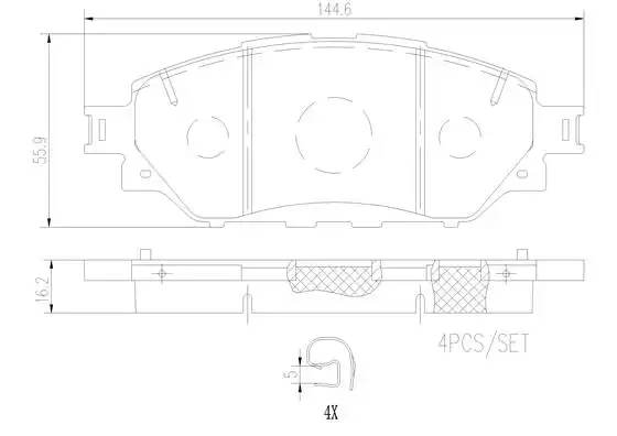 BREMBO P 83 167