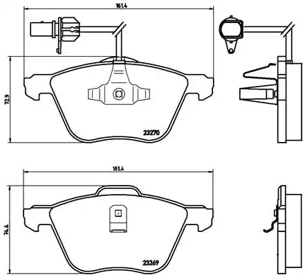BREMBO P 85 061
