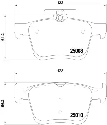 BREMBO P 85 125X