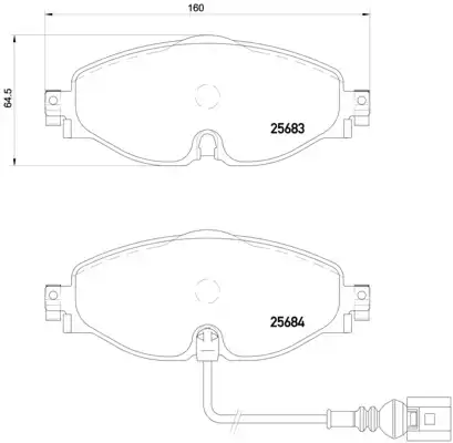 BREMBO P 85 126X