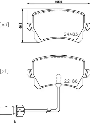 BREMBO P 85 142