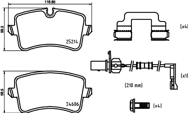 BREMBO P 85 150X
