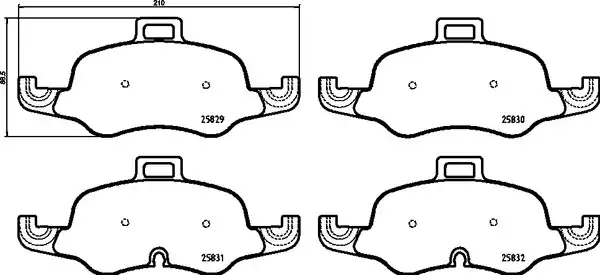 BREMBO P 85 160X