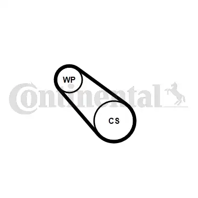 CONTITECH 3PK576 ELAST WP1