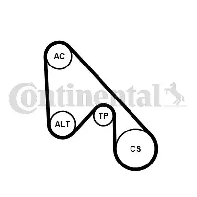 CONTITECH 5PK1145K1