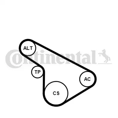 CONTITECH 5PK1212K1