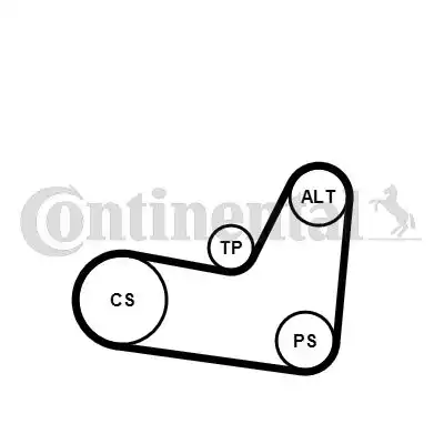 CONTITECH 6PK1070K2