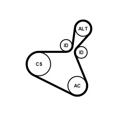 CONTITECH 6PK1179 EXTRA K1