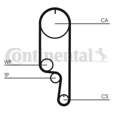 CONTITECH CT1008WP2