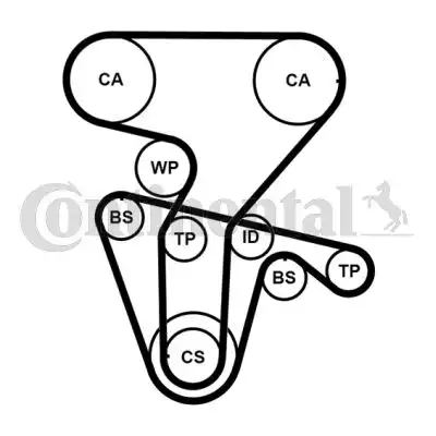 CONTITECH CT877WP4PRO