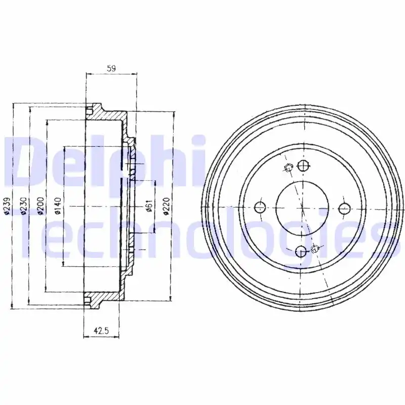 DELPHI BF208