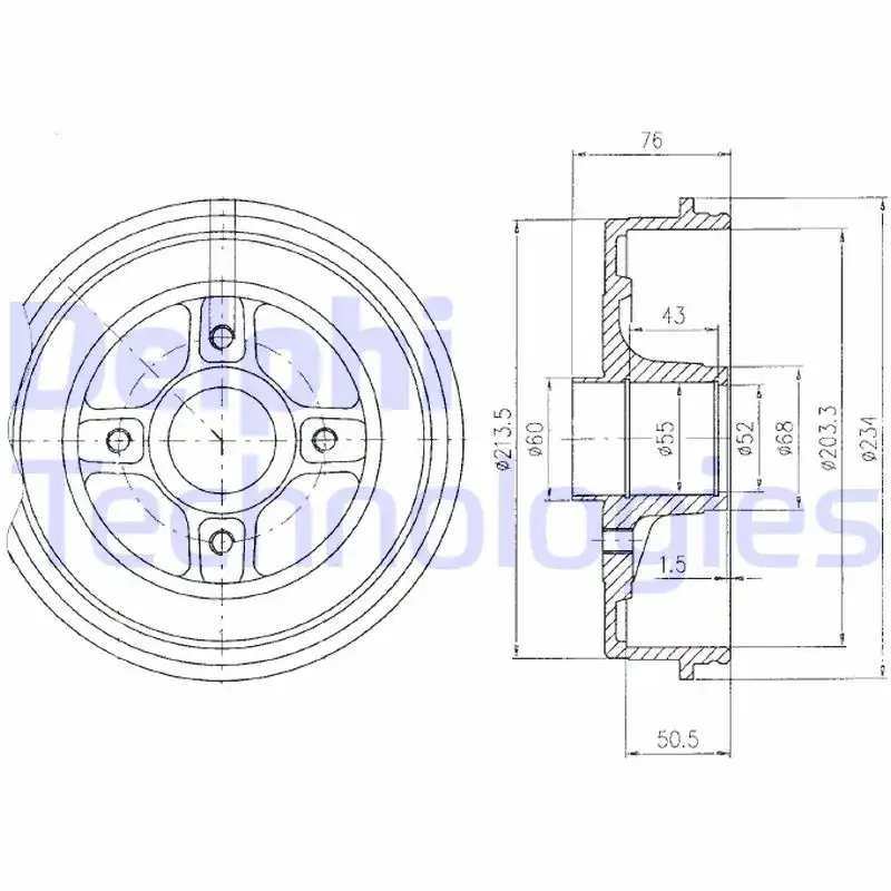 DELPHI BF423