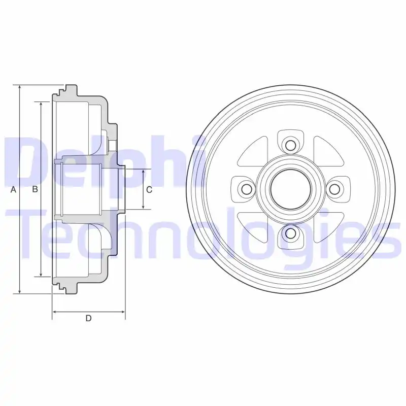 DELPHI BF607