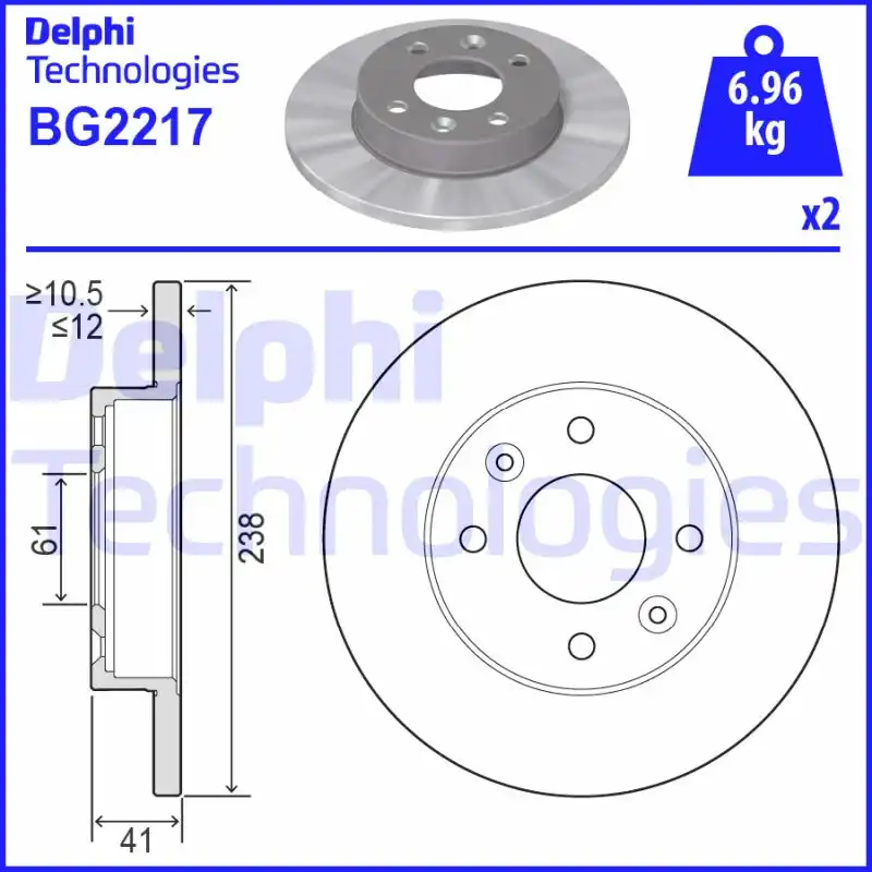 DELPHI BG2217